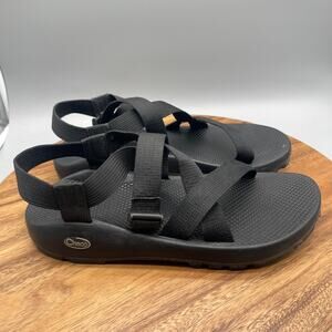 Chaco ZCloud Sandals Mens Size 12 Black Strappy Outdoor Walking Hiking Shoes